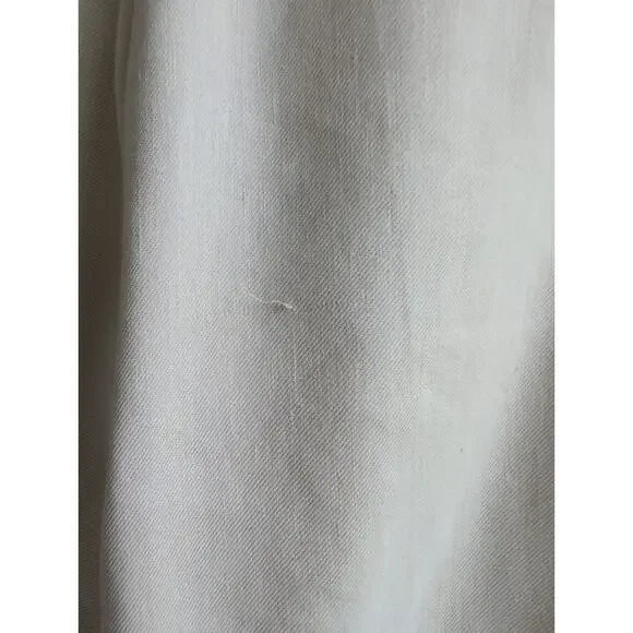 Brooks Brothers Linen Blend Trousers Bone Color NWT Size 6 - Picture 4 of 10